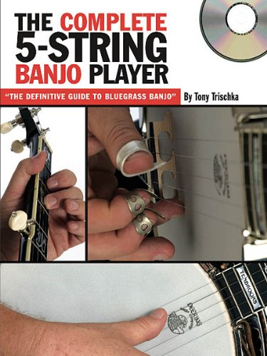 Tony Trischka: The Complete 5-String Banjo Player (Book/CD). For Banjo, Tablatura di Banjo