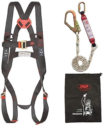 JSP Kit Spartan Arresto Caduta Singolo (Imbracatura 2 Punti + Cordino Singolo) (FAR1102)
