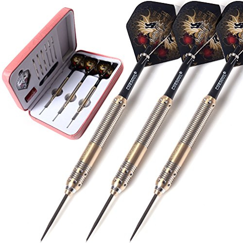 CUESOUL Dragon Deluxe Messing Steel Dartpfeile, 21 Gramm