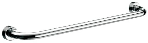 EMCO Rondo 2 Badetuchhalter chrom, Handtuchhalterung zur Wandmontage, Handtuchständer, Länge 600 mm 456000160