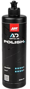 APP for AD POLISH - Pâte à polir abrasive à grain moyen | Efface rayure voiture | Élimine les rayures profondes | Sans silicone ni solvants lourds | Parfum orange – 500 ml