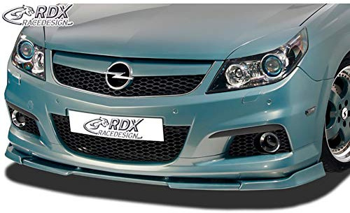 RDX Spoiler delantero Vectra C & Signum 2006+ OPC (Adecuado para OPC o Vehículos con OPC parachoques delantero) Alerón delantero frontal VARIO-X