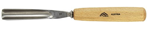 Stubai Stechbeitel lang poliert, Form 11, 20 mm, 551120