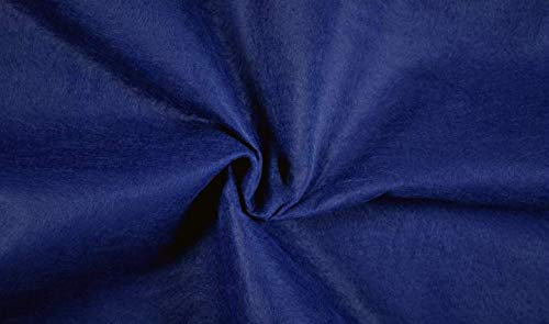 Fabrics-City navy Filzstoff Bastelfilz 180cm, Dekofilz, Bastelarbeit, Bekleidung Filz, Nadelfilz, Stoff zum Nähen & Kleben für Dekoration, Taschen Kindergarten, 2520