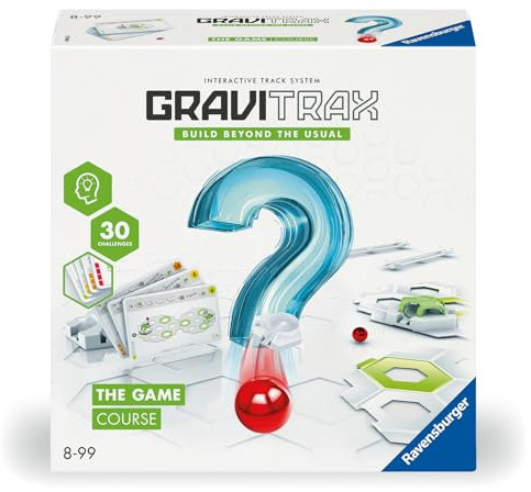 Ravensburger GraviTrax The Game Course - Logikspiel für Kugelbahn Fans, Konstruktionsspielzeug für Kinder ab 8 Jahren
