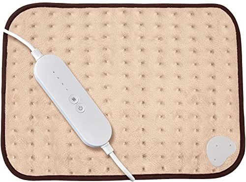 Sweet Dreams Heat Pad 50W, Electric Luxurious Soft with Auto Shut Off - Therapeutic, Soothing Pain Relief Therapy for Back, Neck, Arthritis & Tension, Washable (40 X 30CM Large)
