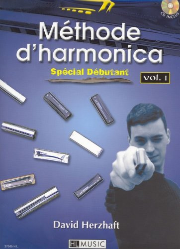 METHODE D'HARMONICA VOL.1 + CD --- HARMONICA