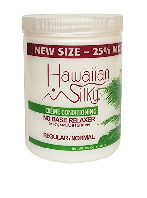 Hawaiian Silky no base relaxer, regular, White, 20 Ounce