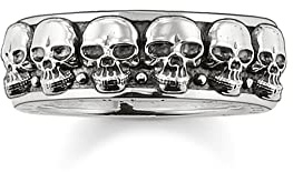 THOMAS SABO Ring Totenköpfe 925 Sterlingsilber