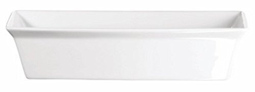 ASA 52042017 Plat à Tarte en Porcelaine Blanc 32 x 32 x 11 x 7,5 cm