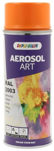 DUPLI-COLOR 741067 AEROSOL ART RAL 2003 pastellorange glänzend 400 ml