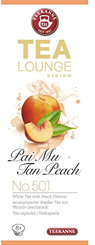 Teekanne Tealounge Kapseln Pai Mu Tan Peach No. 501 K-Fee (8 Kapseln)