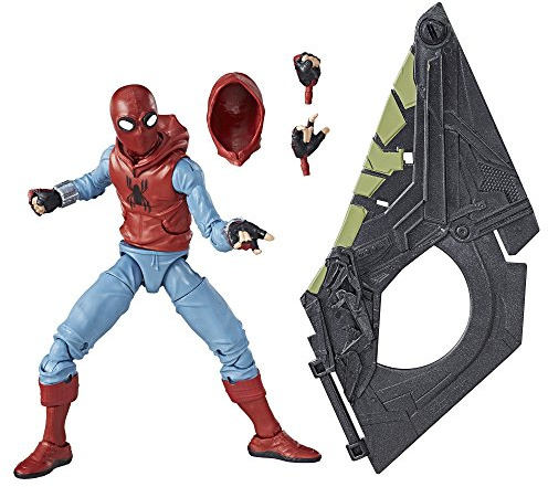 Marvel Legends, Action-Figur aus dem Film Spider-Man: Homecoming (im selbstgefertigten Anzug), (der Build Vulture's Flight Gear), 15,2 cm