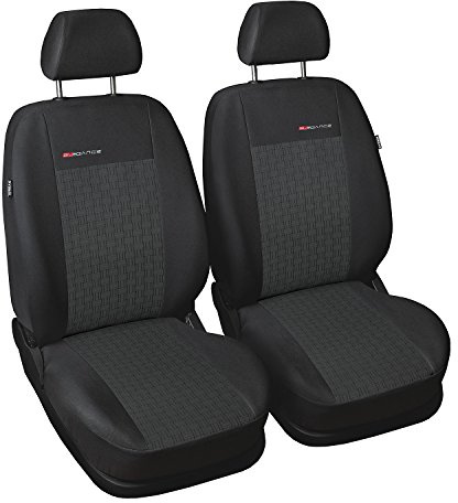 Auto-Dekor 539-p1 | Maß Grau | 1+1 Front | Sitzbezüge Sitzbezug Schonbezug Schonbezüge Autoschonbezug Autositzbezug Sitzauflagen Sitzschutz Elegance