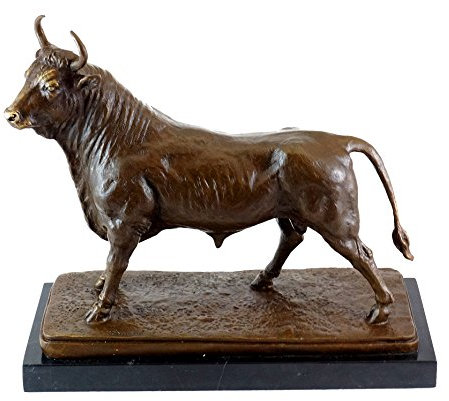 Kunst & Ambiente - Tierbronzefigur - Stier/Bulle/Taurus - Isidore Jules Bonheur - Skulptur online kaufen - Bildhauer - Frankreich - Dekorative Statue - Wohndeko für Innen