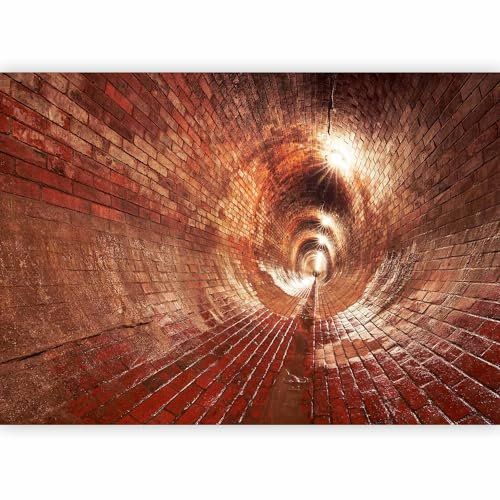 Fotomurales B&D XXL - 150x105 cm XXL Papel pintado tejido no tejido Decoración de Pared decorativos Murales moderna Diseno Fotográfico Ladrillo d-B-0037-a-c