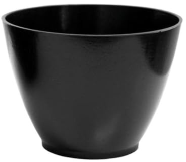 Toolland Gipsbecher, Kunststoff, rund, schwarz, 0.75 Liter