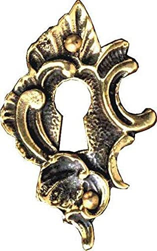 Antiguo Hofmeister Herraje de latón) 3,5 x 5,5 cm