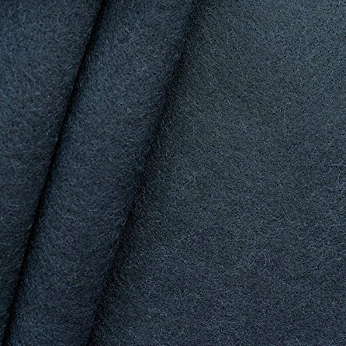 STOFFKONTOR Wollstoff Stoff Winter Basic - Meterware, Jäger-Grün - zum Nähen von Mänteln, Jacken, Ponchos, Decken, Homeaccessoires uvm.