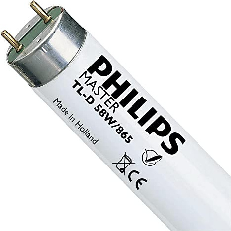 Philips 63225840 Lámpara, 58W, T8, G13, A, 111V, 0.670A