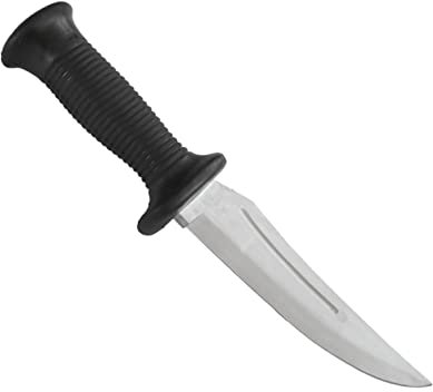 DEPICE Unisex – Erwachsene W-GM-V2 Trainingsmesser, schwarz/Silber, Uni