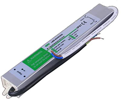 Jandei - Fuente de Alimentación Transformador 110/220V AC a 24V DC 36W 1,5A, Instalación en Interior/Exterior IP67 para Tira Led, Neón o Dispositivos de Bajo Voltaje