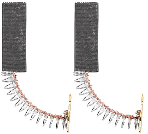 Tiardey 2 Pezzi Spazzole di Carbone per Lavatrici Spazzole di Carbone Motore 5x12.5x36mm per Bosch Siemens Constructa e Neff
