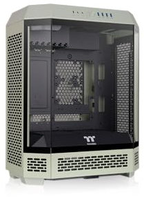 Thermaltake The Tower 600 Mid Tower Chassis | Hidden Connector | Matcha Green
