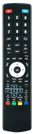 RM-C3171 RMC3171 Replacement Remote Control Compatible for JVC 40 Inch LCD LED FHD TV LT-40E710 LT 40E710 LT40E710 Flat Panel Television