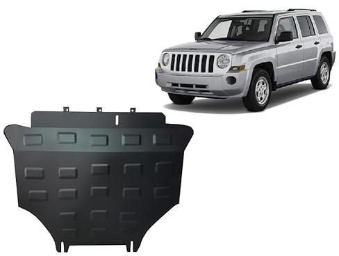 Scut Protection Protección metálica bajo motor compatible con Jeep Patriot (2007-2017)
