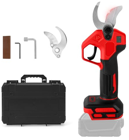 Troncarami senza fili, senza spazzole, senza fili, compatibile con batteria Milwaukee da 18 V, diametro di taglio 30 mm, con lama di ricambio per un facile giardiniere e taglio (senza batteria)