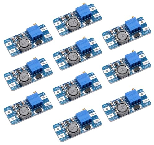 QIQIAZI Lot de 10 convertisseurs de tension 2 V-24 V à 5 V-28 V, module convertisseur DC-DC, module d'alimentation compatible avec Arduino