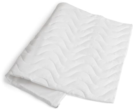Mediflow Quilted Pillow Protector: Zippered Protection from Dust and Allergens, Adds a Layer of Luxury and Comfort