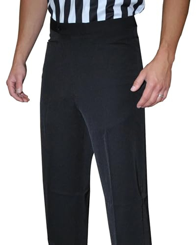 Smitty Official's Apparel Herren Offizielle Basketballhose mit Flacher Vorderseite Bks-270