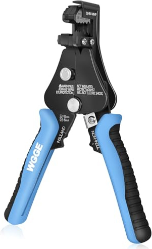 WGGE WG-028 Automatic Wire Stripper, Cutter and Crimper, 8-18 AWG