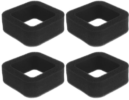 SG Store 4 st 45 mm x 45 mm grästrimmer luftfilter svampfilter för olika trimmermotorer kompatibla med Kawasaki TH23D TH26D TH26 TJ27 11010-2530