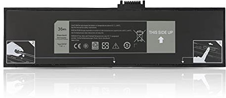 K KYUER HXFHF Laptop Batteria per Dell Venue 11 Pro 7130 7139 10.8 Tablet PC Gaming T07G T07G001 7130-2226 VJF0X VT26R XNY66 XRXMG 451-BBGR 451-BBGS 0VJF0X 0VT26R 2ICP7/53/105 36Wh Notebook Battery