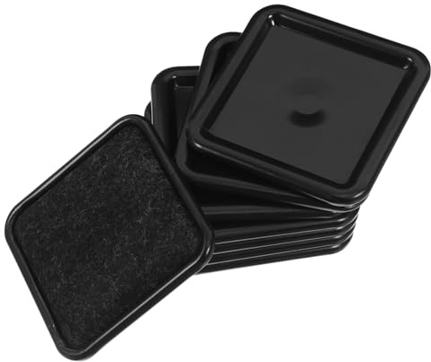 DIYEAH 8stücke Teiliges Möbelgleiter Robustem Material rutschfeste Fußuntersetzer Für Sofas Stühle Tische Und Klaviere Schützen Sie Ihre Holzböden Vor Kratzern Und Beschädigungen