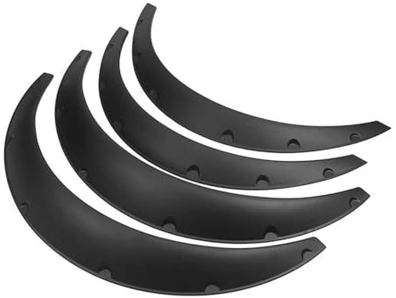 Protectores Arco Rueda Coche 4 Unids/set Tiras Antiarañazos Coche Universal Arco Rueda Guardabarros Cubierta Embellecedora Labio Protector