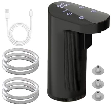 Aérateur et distributeur de vin électrique, pompe à vin intelligente rechargeable par USB, distributeurs d'alcool réglables pour hommes, femmes, maman, papa, améliore la saveur des fêtes, dîners, bars