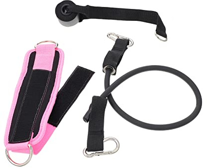 Hemobllo 1 pieza Correa de Tobillo para Entrenamiento de Fitness Banda de Ejercicio para Musculación y Taekwondo Compatible con Sistemas de Resistencia para Entrenamiento de Piernas y