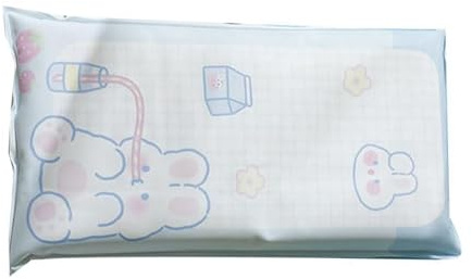 Fictory Cuscino rinfrescante estivo ad acqua per pisolini per studenti, design con cartoni animati, gel di cristallo di ghiaccio, comodo e riutilizzabile