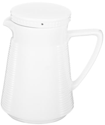INOOMP Jarra De Cerámica Para Agua Fría 550ml Resistente Al Frío Multifunción Para Uso Doméstico y Jugos Delicados, Diseño Ligero y Portátil Para Hogar y Oficina, 1 Unidad