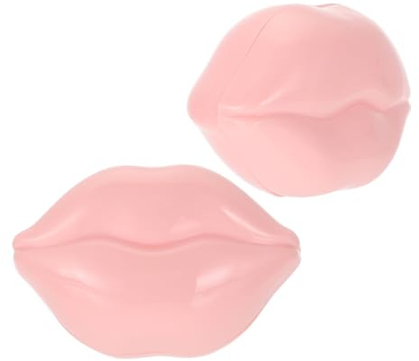 Beaupretty 2 Stück Feuchtigkeitsspendende Lippenmasken Hydrogel Lippenfilm Nachtpflege für Trockene Lippen Tragbare Lippenpflegemasken für Tag und Salon