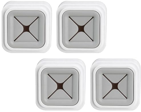 FUOYLOO 4Pcs Self-Adhesive Abs Wall-Mounted Towel Holders for Bathroom and Kitchen Space-Saving Organizer for Rags and Towels Easy Installation No Drilling Required