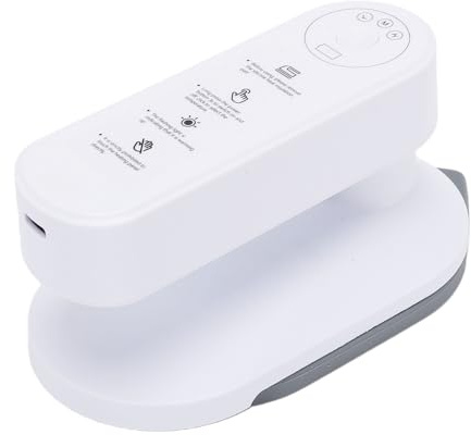 Annadue Cordless Travel Steamer for Clothes Portable Handheld Dry Ironing Garment Steamer, Fast Heat Wrinkle Remover, 40 Minutes of Continuous Ironing for Travel and Home (White)