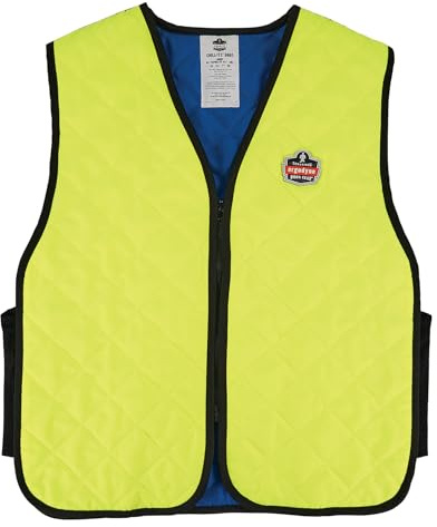 Ergodyne Chill-Its 6665 Evaporative Cooling Vest -Lime, XXX-Large