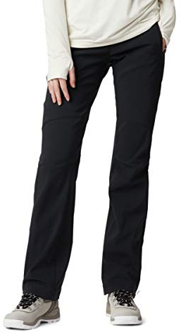 Columbia Back Beauty Passo Alto Pantalón Térmico, Mujer, Black, 10/R