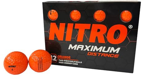 Nitro Golfball mit maximaler Distanz, 12 Stück