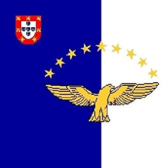 U24 Haute Qualité Drapeau du Drapeau Açores Bateau 20 X 30 cm